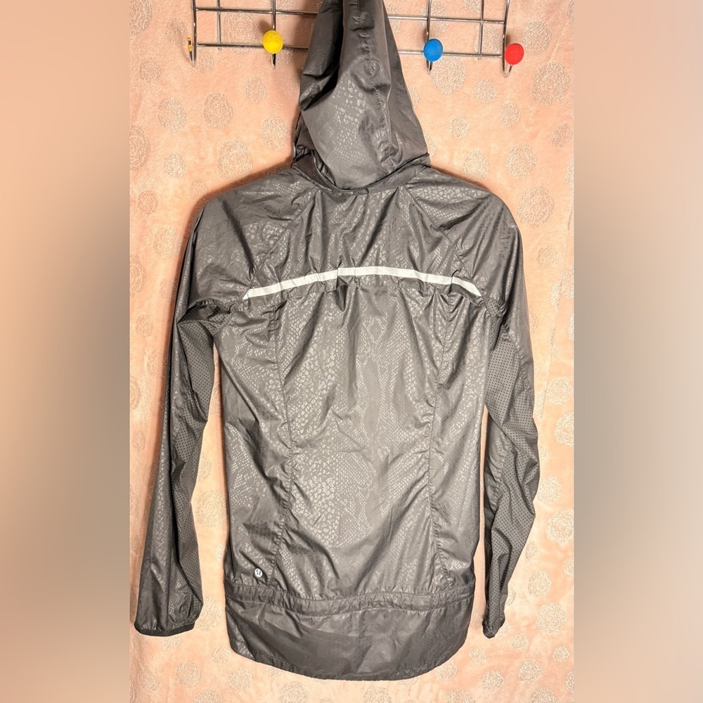 Lululemon Hooded Zip Jacket – Gray, Small Est. - Picture 2 of 9